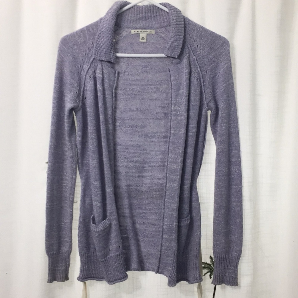 Banana Republic tie- belt cardigan